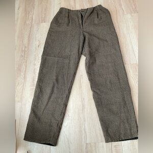 Elegant hounds tooth Women's Trousers